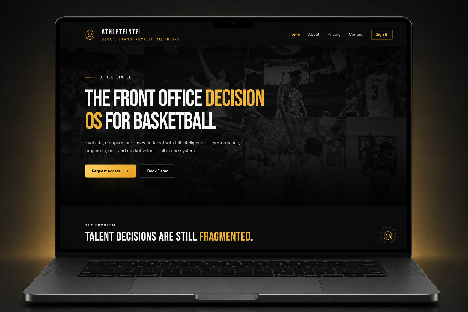AthleteIntel — The Front Office Decision OS for Basketball
